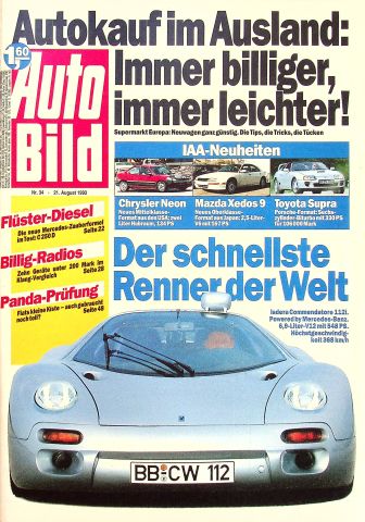 Auto Bild 34/1993