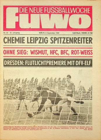 Fuwo Fussballwoche 35/1969