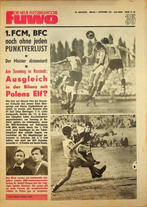 Fuwo Fussballwoche 35/1970