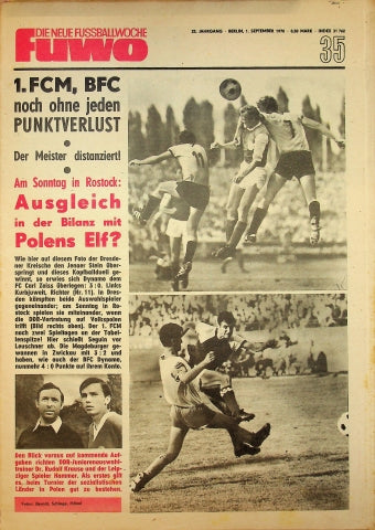 Fuwo Fussballwoche 35/1970
