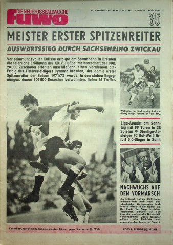 Fuwo Fussballwoche 35/1971