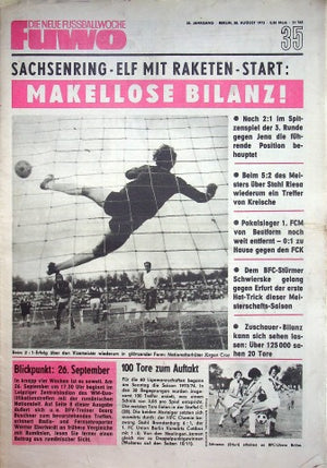 Fuwo Fussballwoche 35/1973