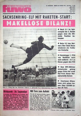 Fuwo Fussballwoche 35/1973