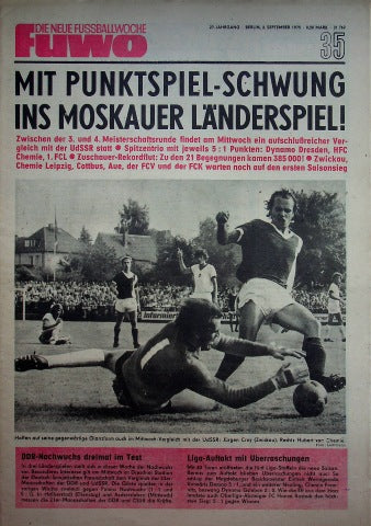 Fuwo Fussballwoche 35/1975