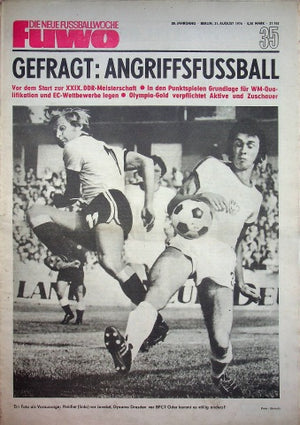 Fuwo Fussballwoche 35/1976