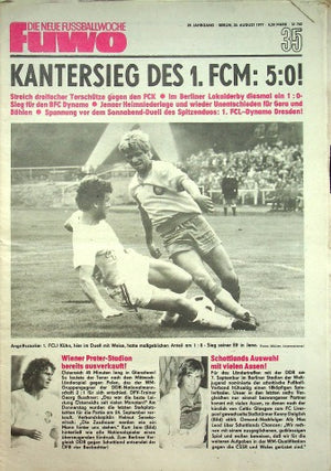 Fuwo Fussballwoche 35/1977
