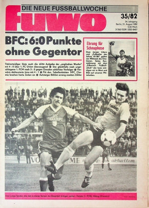 Fuwo Fussballwoche 35/1982