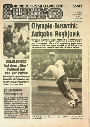 Fuwo Fussballwoche 35/1987