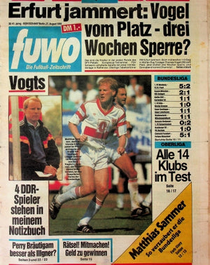 Fuwo Fussballwoche 35/1990
