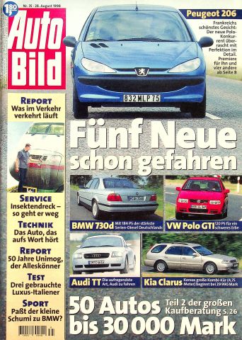 Auto Bild 35/1998