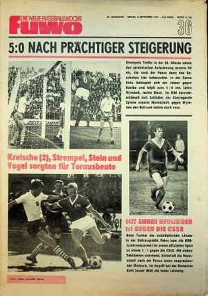 Fuwo Fussballwoche 36/1970