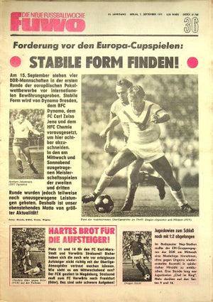 Fuwo Fussballwoche 36/1971