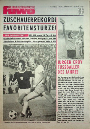 Fuwo Fussballwoche 36/1976