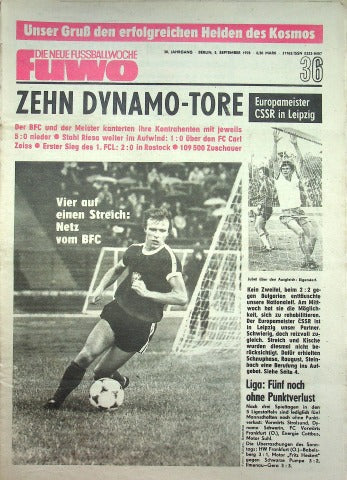 Fuwo Fussballwoche 36/1978