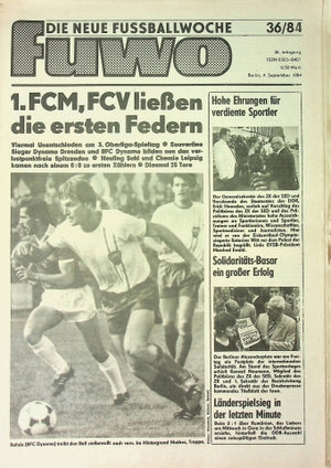 Fuwo Fussballwoche 36/1984