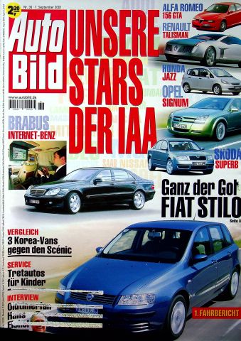Auto Bild 36/2001
