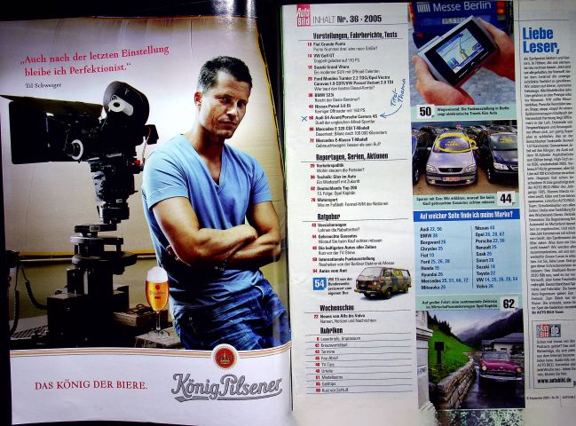 Inhaltsverzeichnis Auto Bild 36/2005