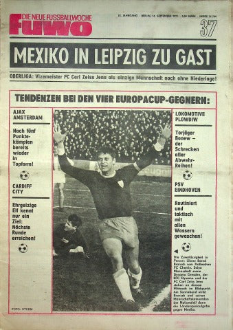 Fuwo Fussballwoche 37/1971