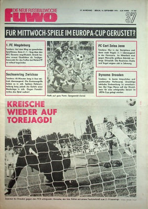 Fuwo Fussballwoche 37/1975