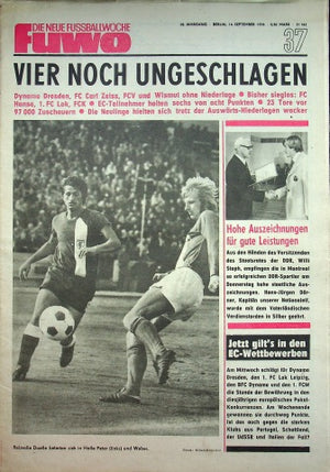 Fuwo Fussballwoche 37/1976