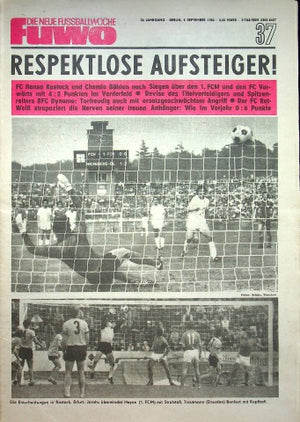 Fuwo Fussballwoche 37/1980