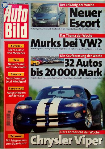 Auto Bild 37/1996