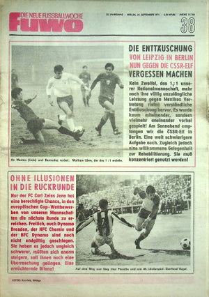 Fuwo Fussballwoche 38/1971