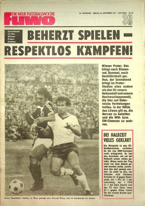 Fuwo Fussballwoche 38/1977