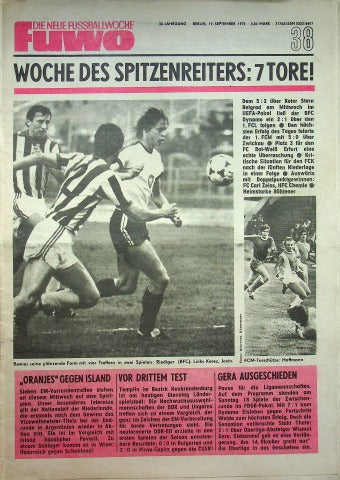 Fuwo Fussballwoche 38/1978
