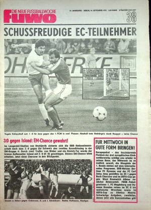 Fuwo Fussballwoche 38/1979