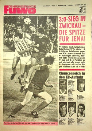 Fuwo Fussballwoche 38/1980