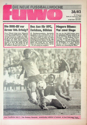 Fuwo Fussballwoche 38/1982