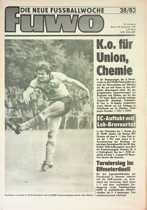 Fuwo Fussballwoche 38/1983