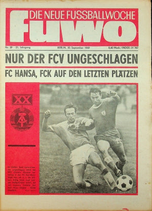 Fuwo Fussballwoche 39/1969
