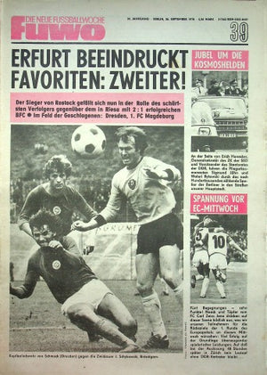 Fuwo Fussballwoche 39/1978