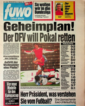 Fuwo Fussballwoche 39/1990
