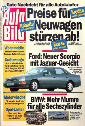 Auto Bild 39/1992