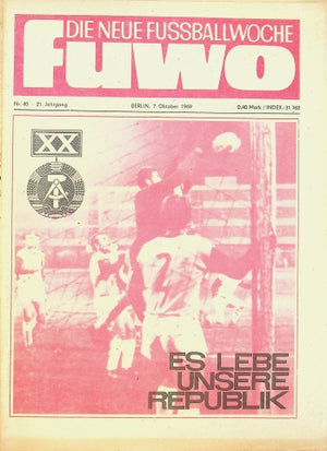 Fuwo Fussballwoche 40/1969