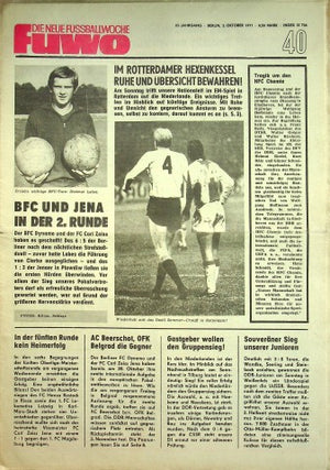 Fuwo Fussballwoche 40/1971