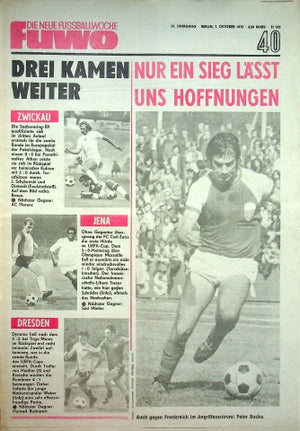 Fuwo Fussballwoche 40/1975