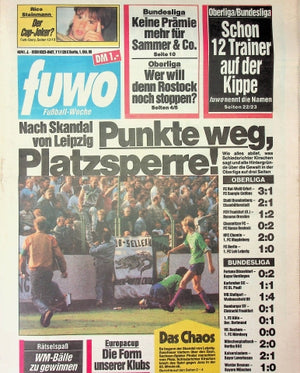 Fuwo Fussballwoche 40/1990