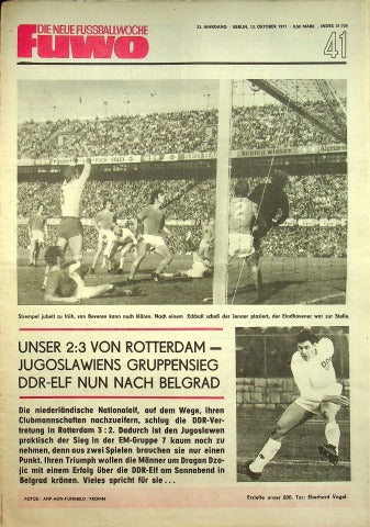 Fuwo Fussballwoche 41/1971