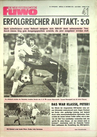 Fuwo Fussballwoche 41/1972