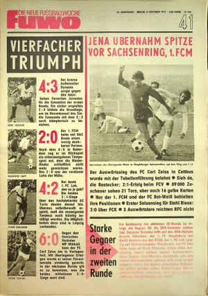 Fuwo Fussballwoche 41/1973