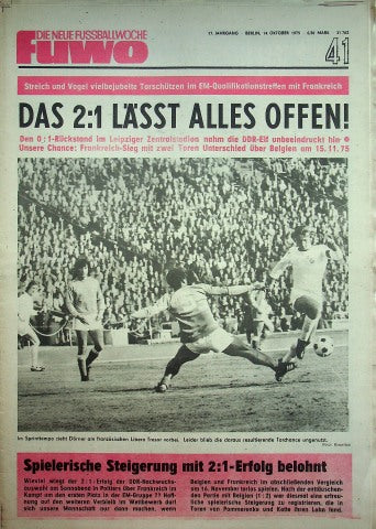 Fuwo Fussballwoche 41/1975
