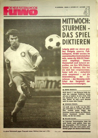 Fuwo Fussballwoche 41/1977