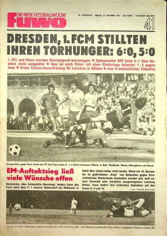 Fuwo Fussballwoche 41/1978