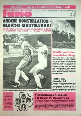 Fuwo Fussballwoche 41/1979