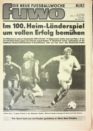 Fuwo Fussballwoche 41/1983
