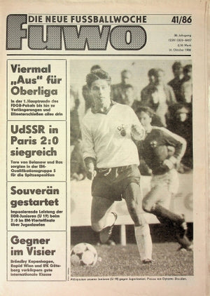 Fuwo Fussballwoche 41/1986